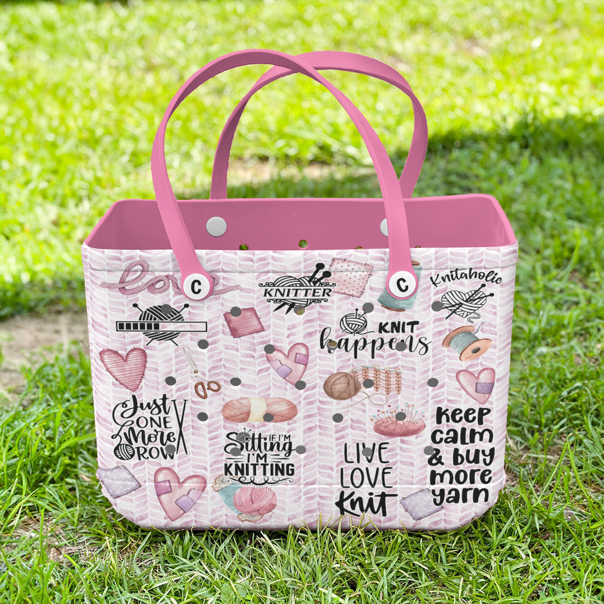 Ceeprints Cee™ Bag Knitting Bliss
