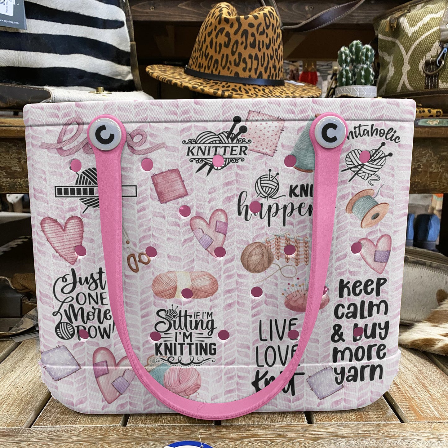 Ceeprints Cee™ Bag Knitting Bliss