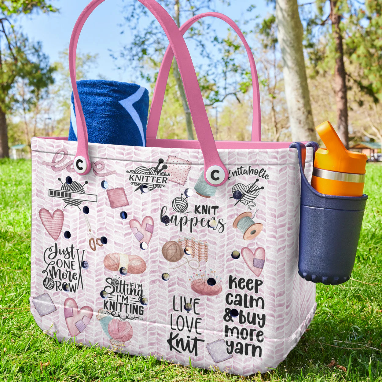 Ceeprints Cee™ Bag Knitting Bliss