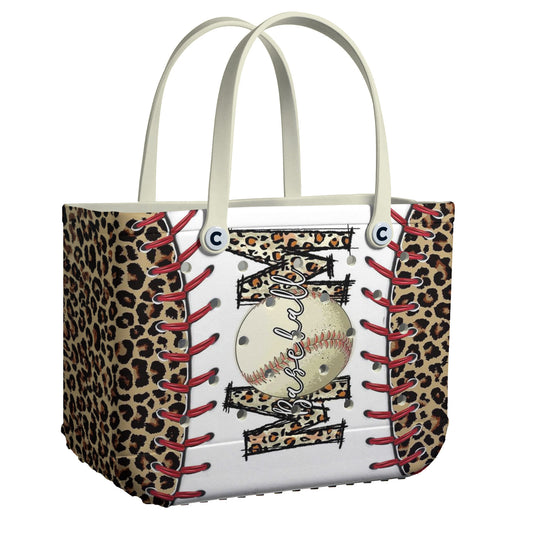Ceeprints Cee™ Bag Leopard Baseball Mom
