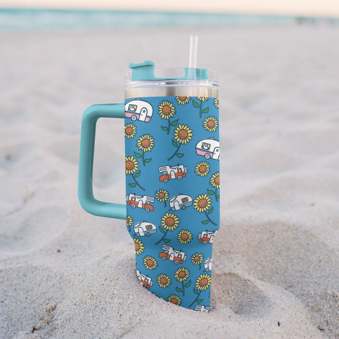 Ceeprints Tumbler Life is good with camping