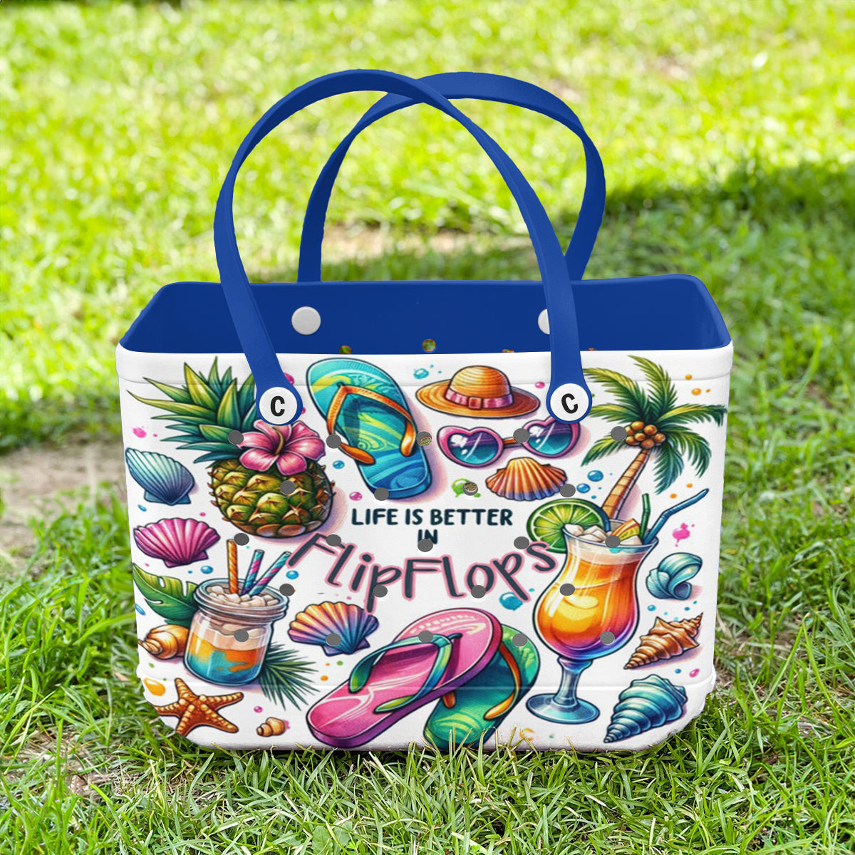 Ceeprints Cee™ Bag Life is Better in Flipflops