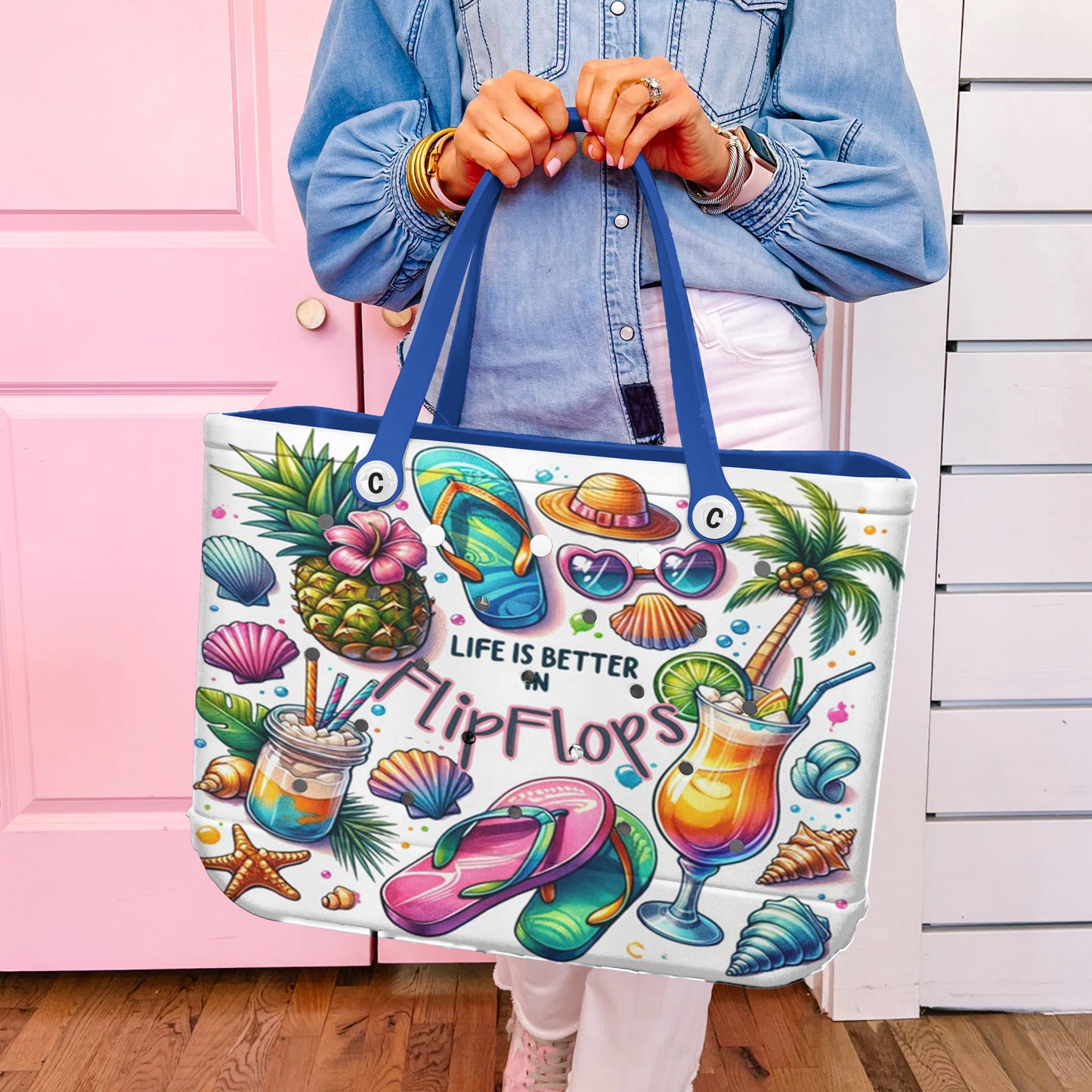 Ceeprints Cee™ Bag Life is Better in Flipflops