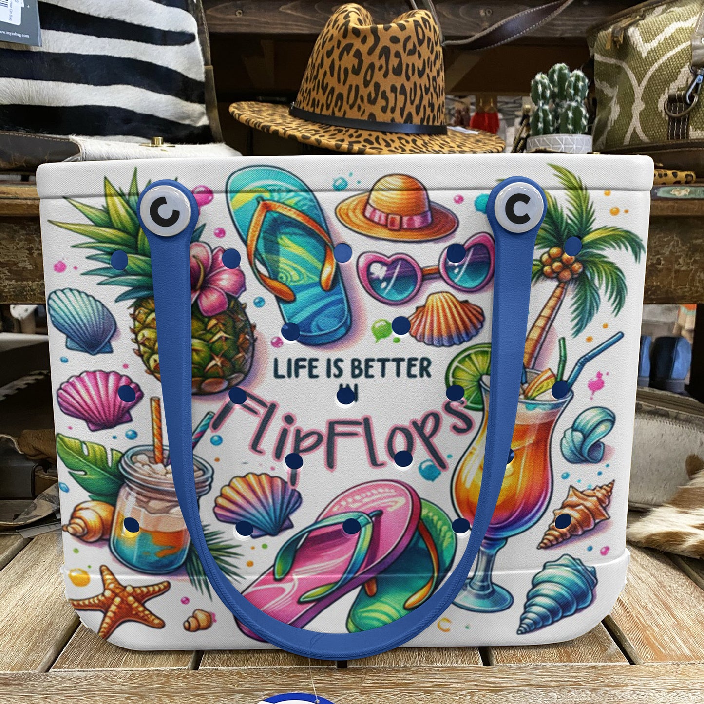 Ceeprints Cee™ Bag Life is Better in Flipflops