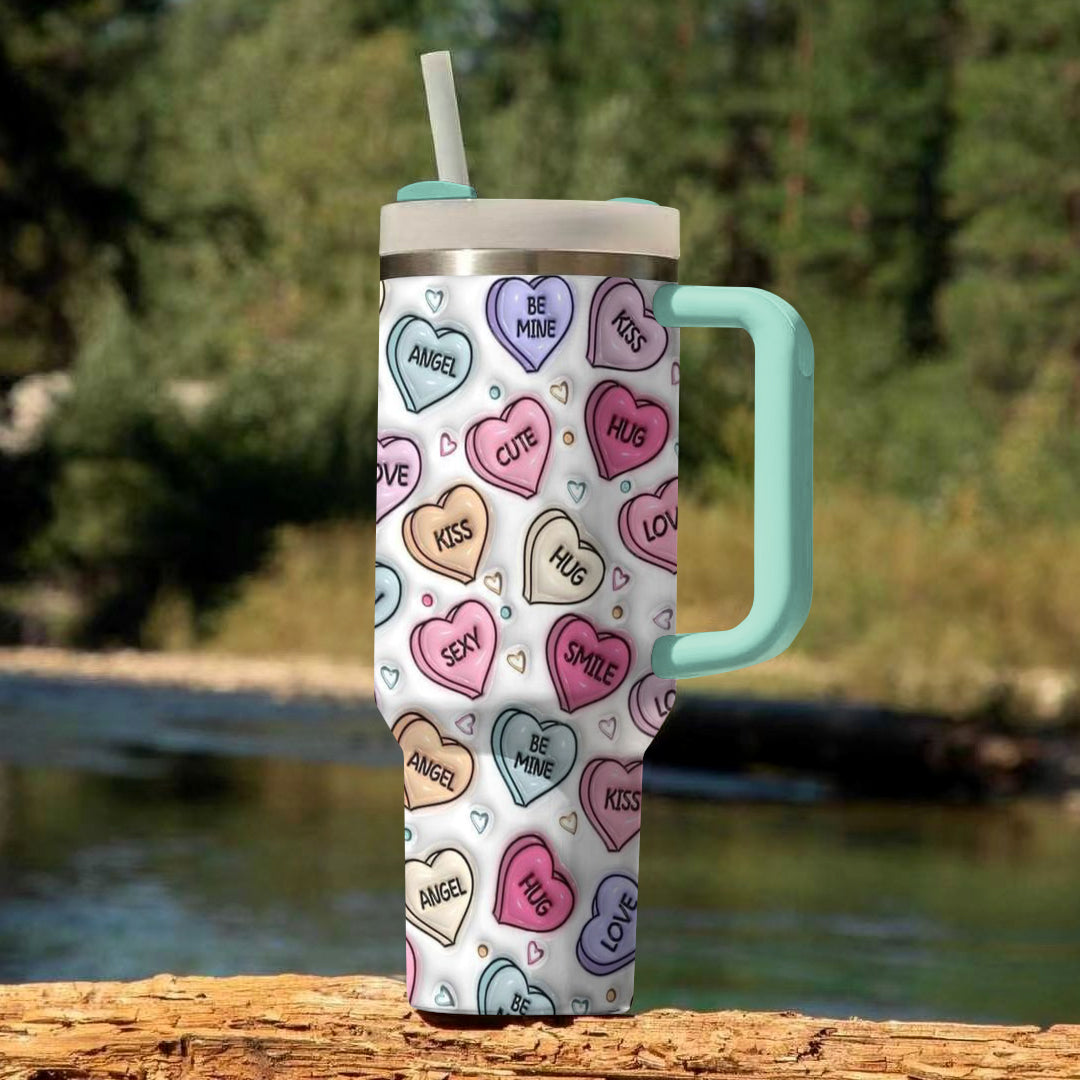Ceeprints Tumbler Love Heart
