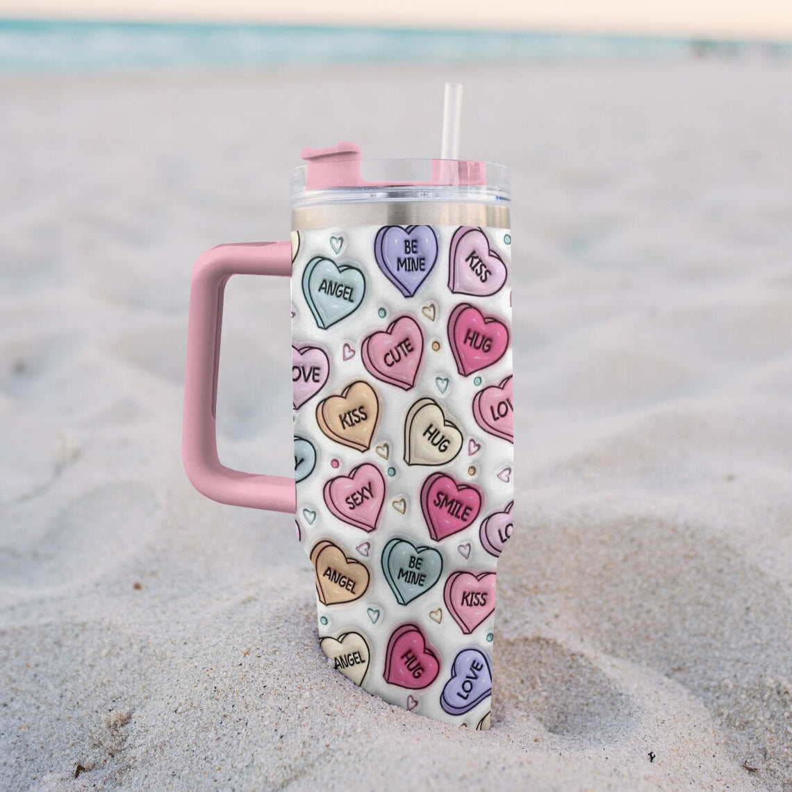 Ceeprints Tumbler Love Heart