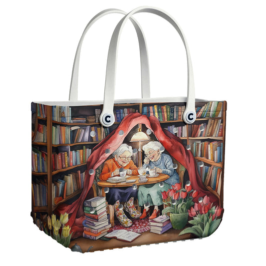 Ceeprints Cee™ Bag Love books, drink tea with best friend