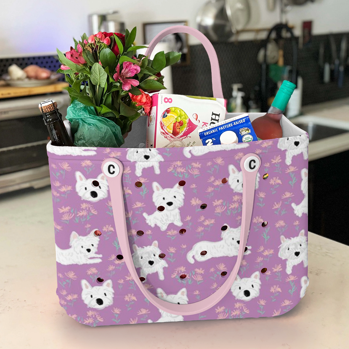Ceeprints Cee™ Bag Lilac Woofs