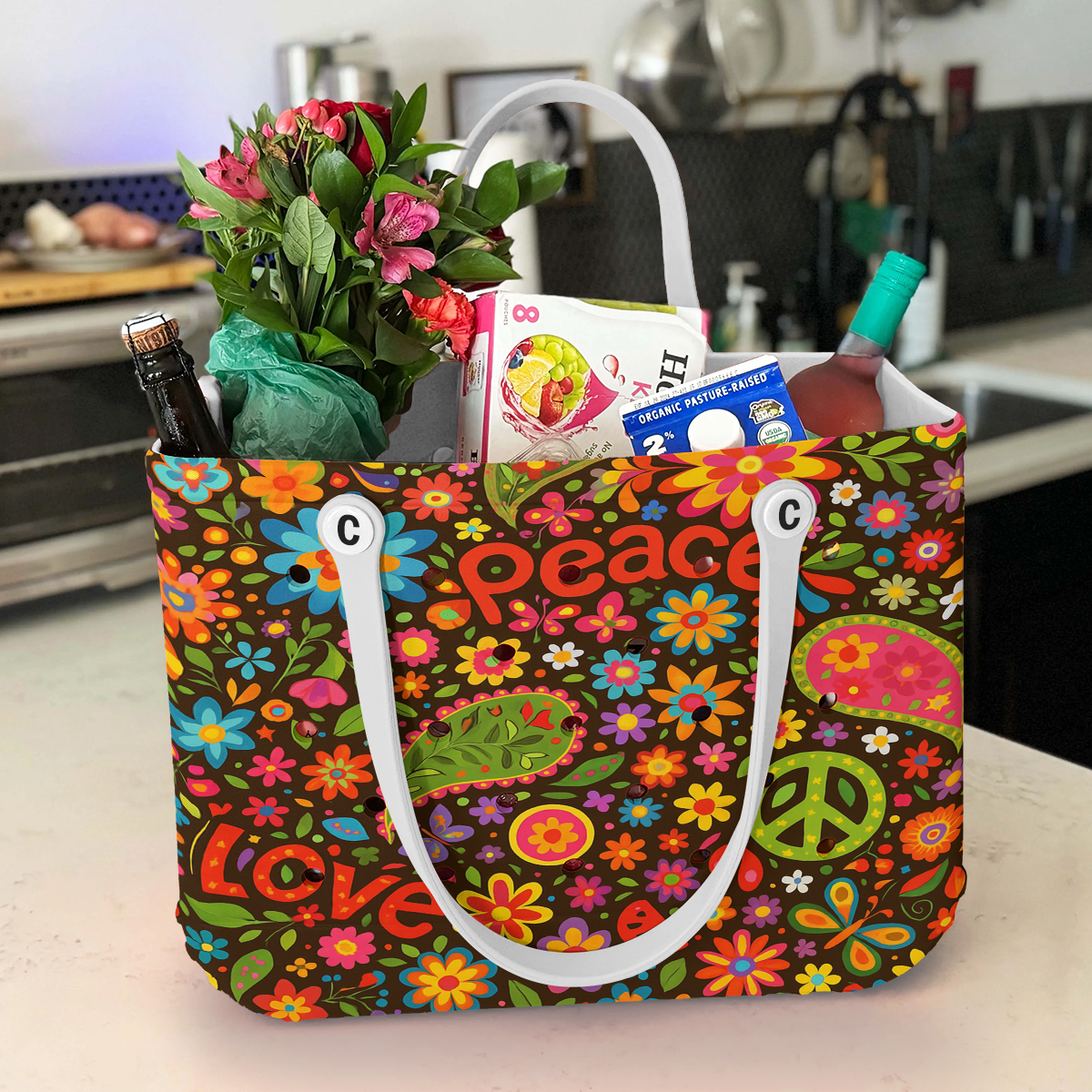 Ceeprints Cee™ Bag Peace Pop