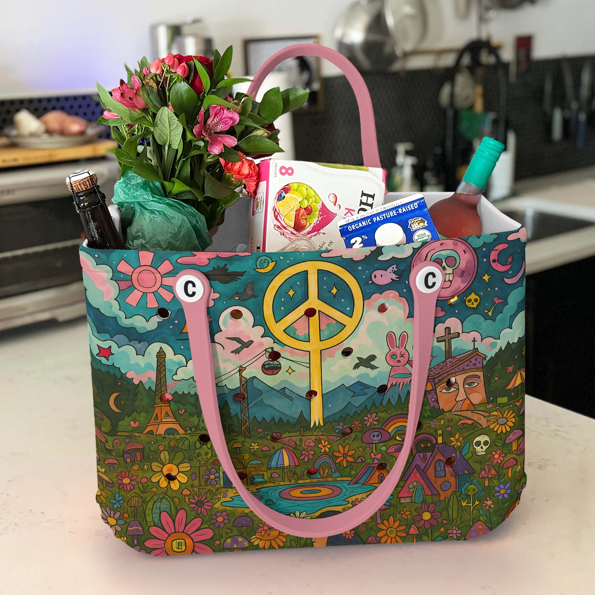 Ceeprints Cee™ Bag Peaceville Pop