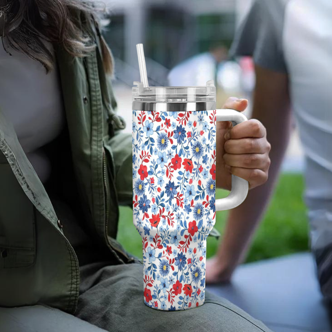 Ceeprints Tumbler Freedom Garden