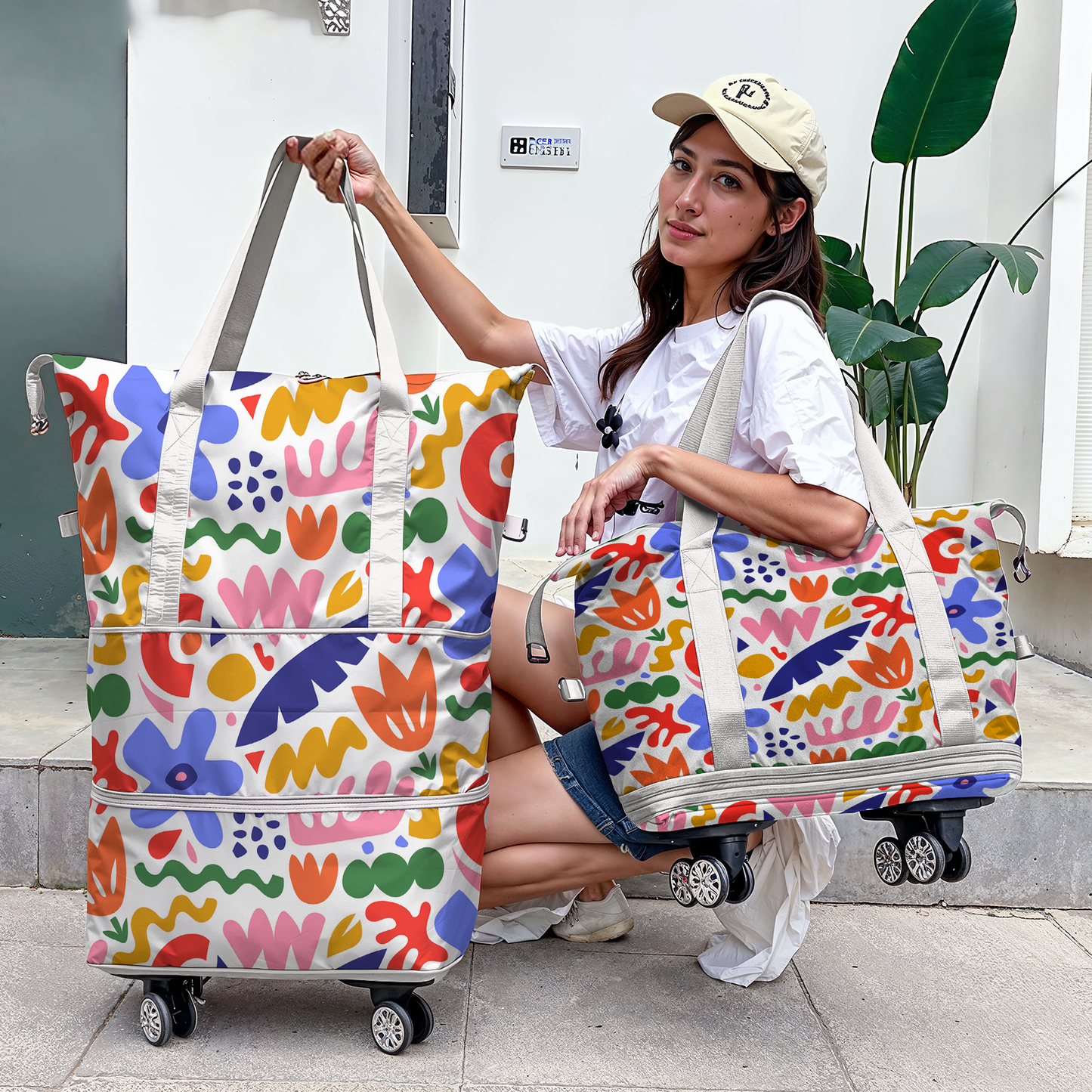 Cee™ Rolling Duffle Bag Atelier Bloom