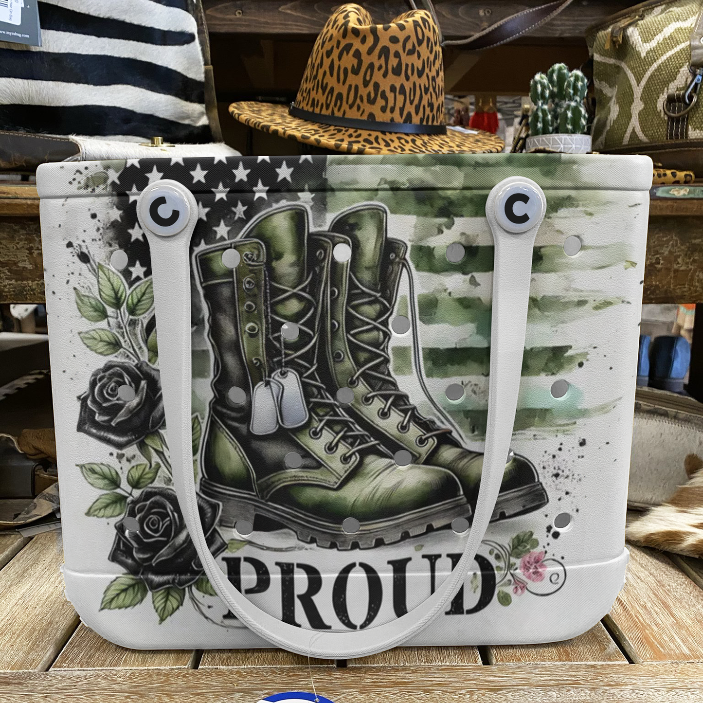 Ceeprints Cee™ Bag Echoes of Service