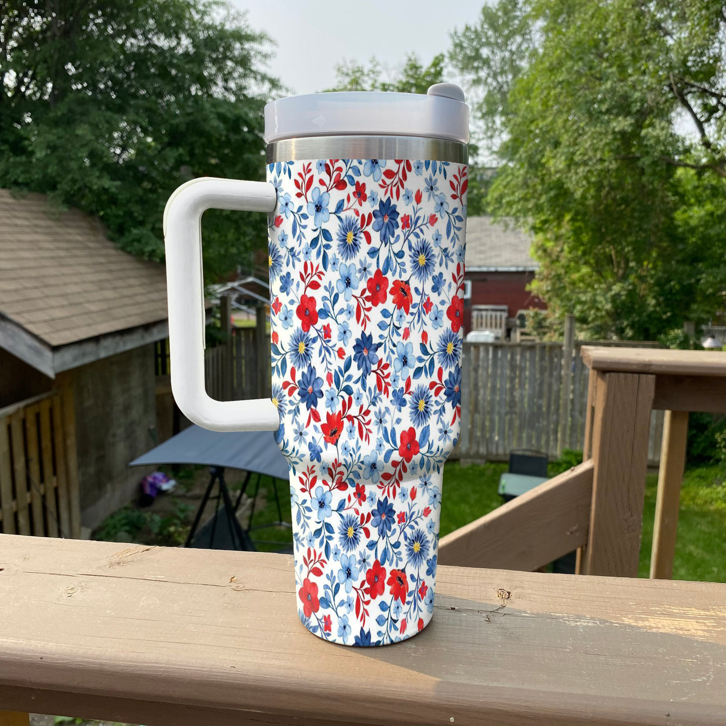 Ceeprints Tumbler Freedom Garden