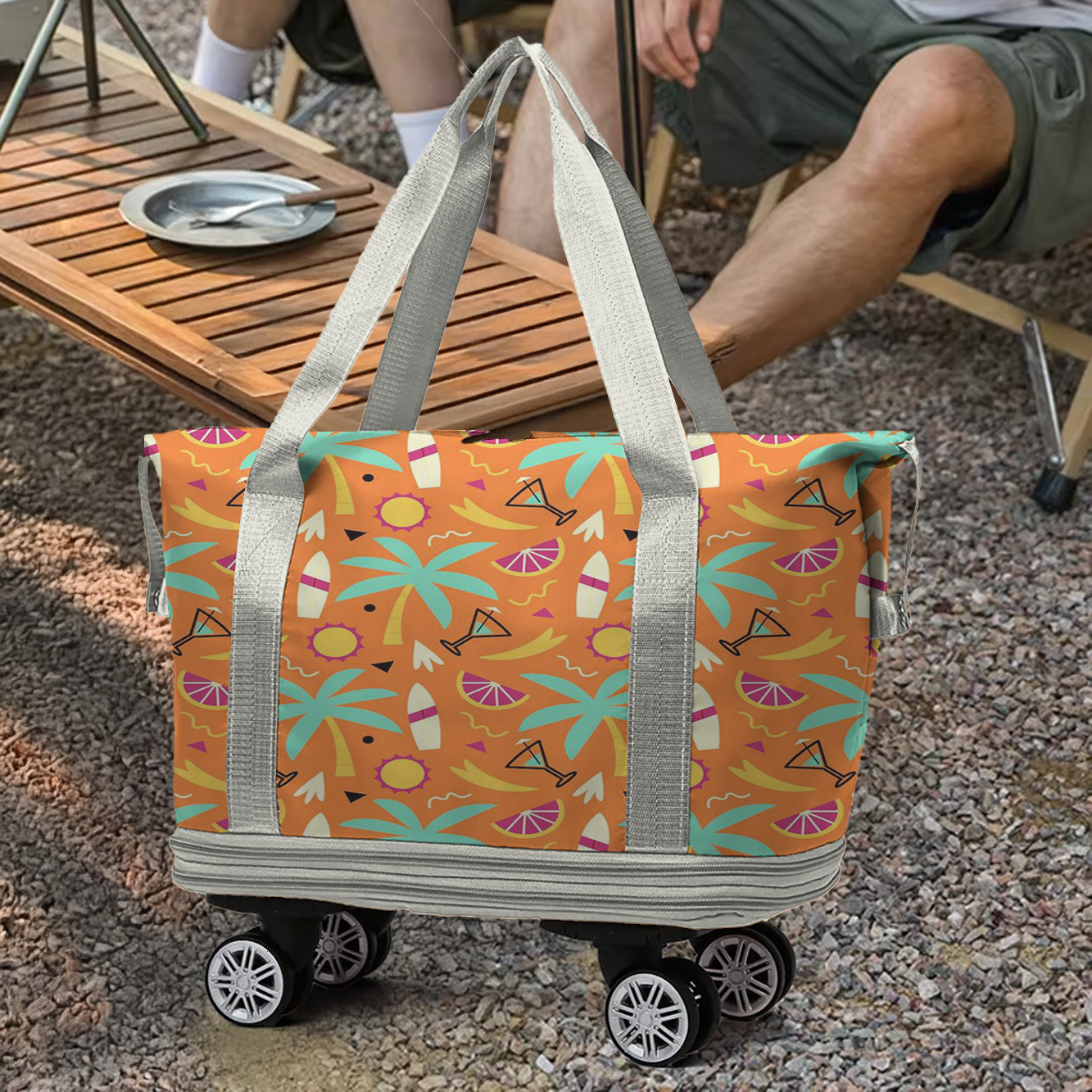 Cee™ Rolling Duffle Bag The Sunset Society