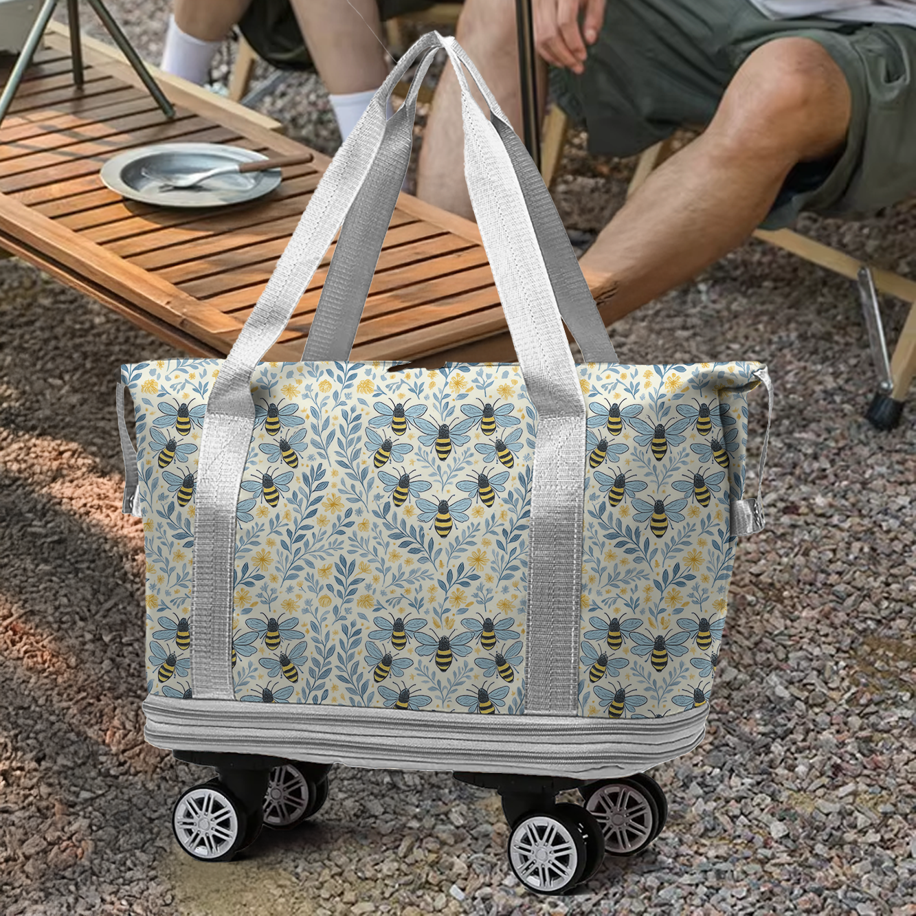 Cee™ Rolling Duffle Bag The Honeybee Diaries