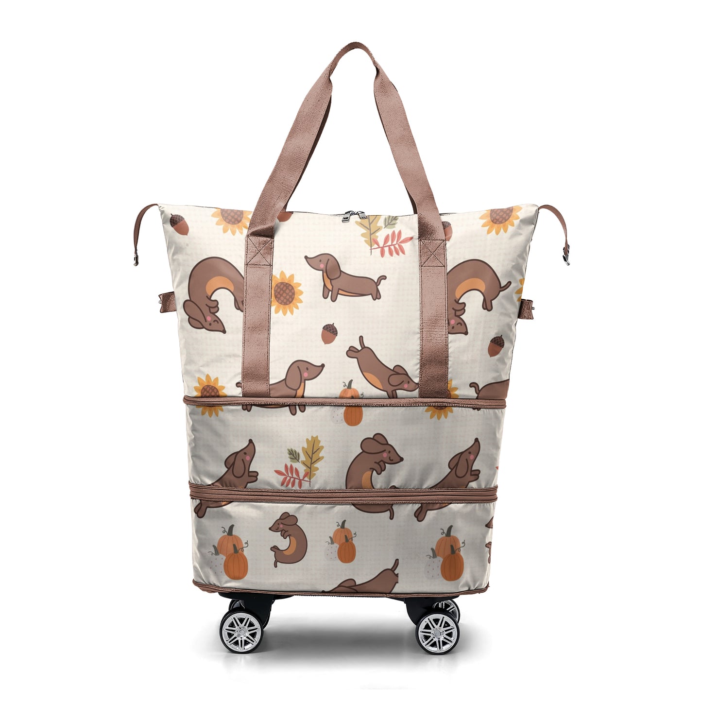 Cee™ Rolling Duffle Bag Dachshund On The Road