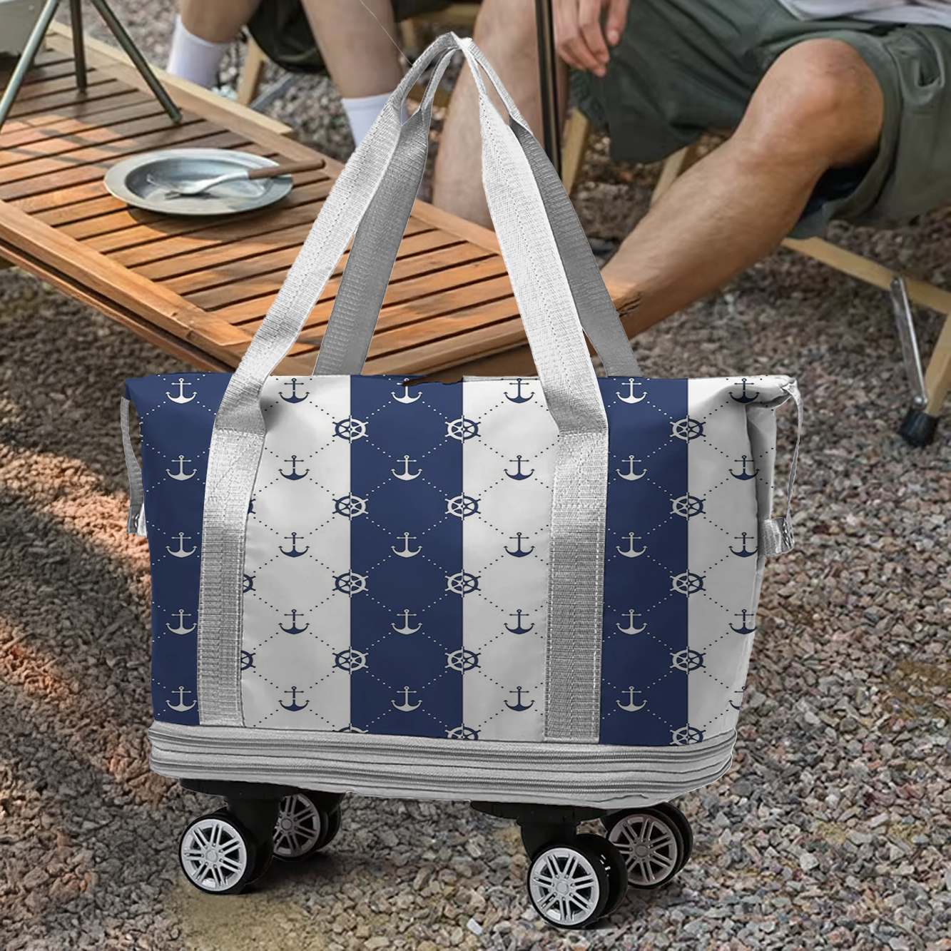 Cee™ Rolling Duffle Bag The Captain’s Bag