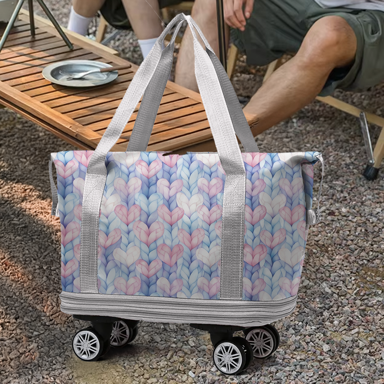 Cee™ Rolling Duffle Bag A Warm Embrace