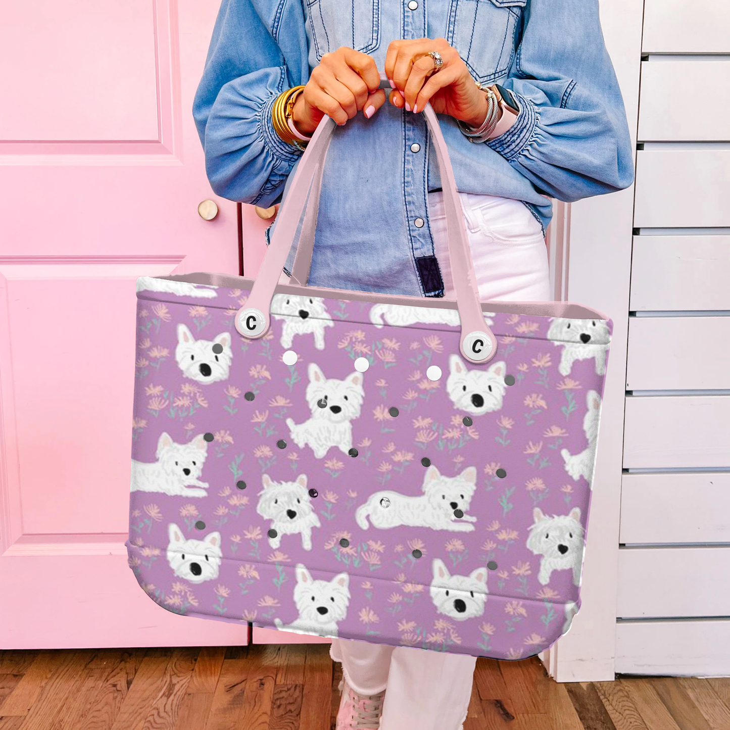 Ceeprints Cee™ Bag Lilac Woofs