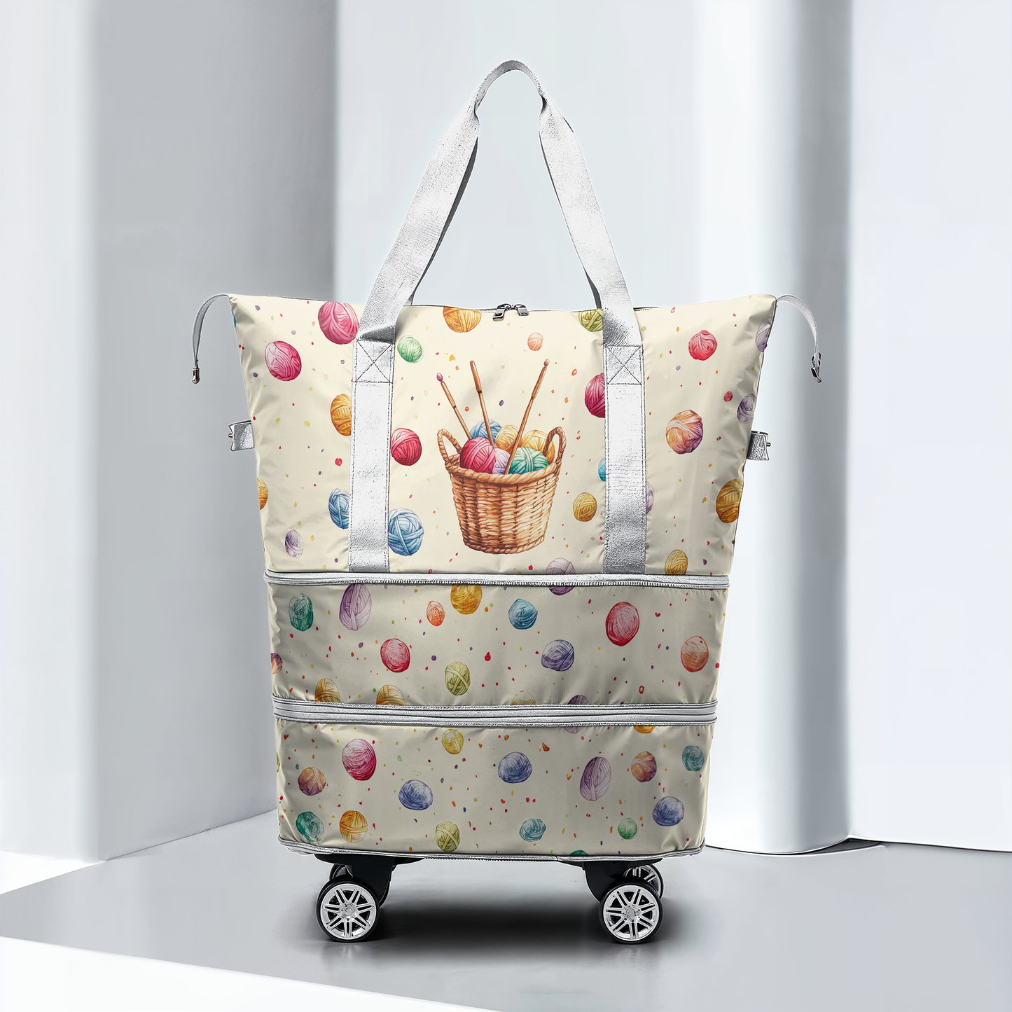 Cee™ Rolling Duffle Bag Loops of Love
