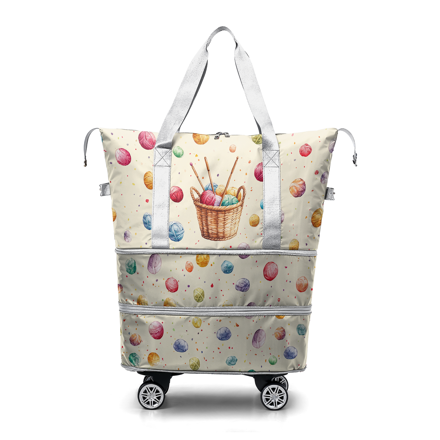 Cee™ Rolling Duffle Bag Loops of Love