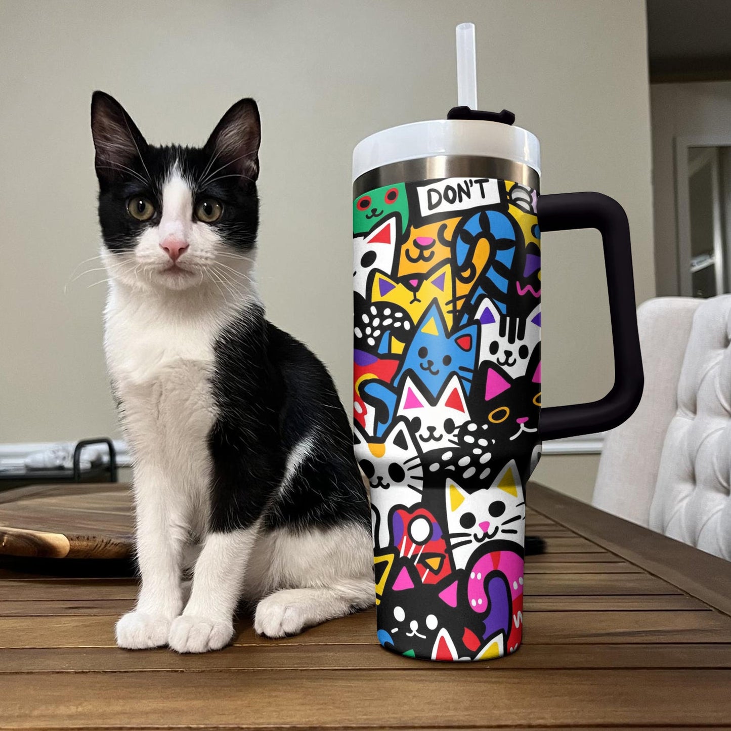 Ceeprints Tumbler Feline Frenzy
