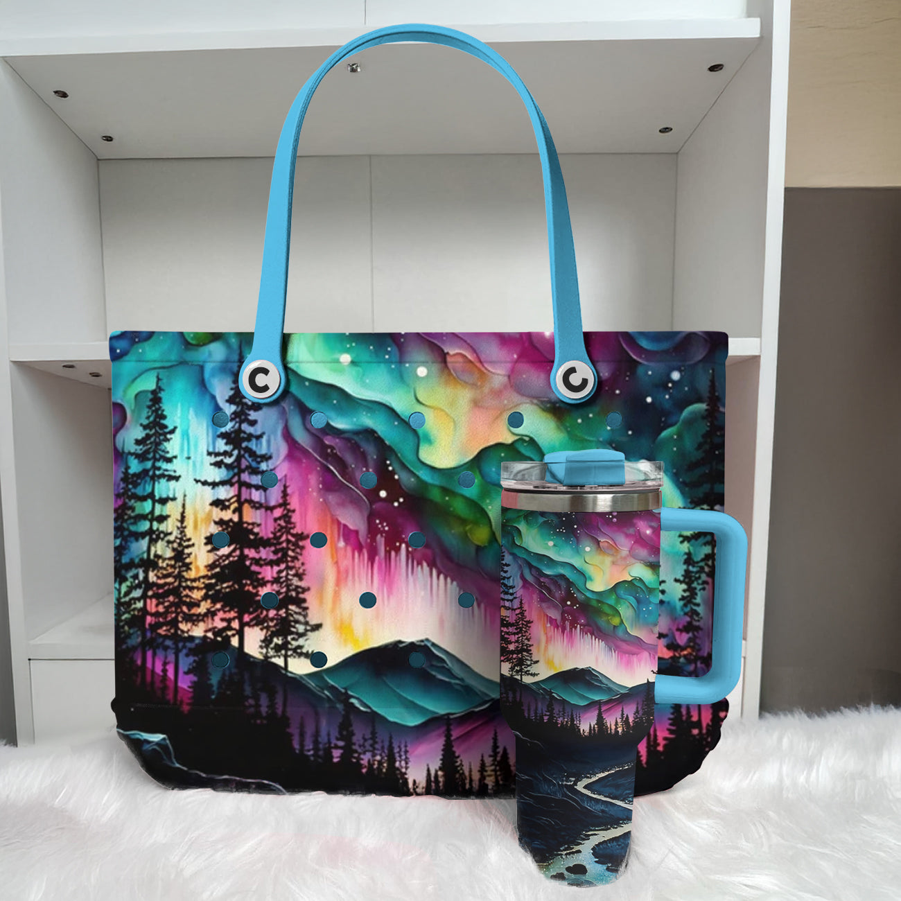 Ceeprints Cee™ Bag Alcohol Ink Northern Lights