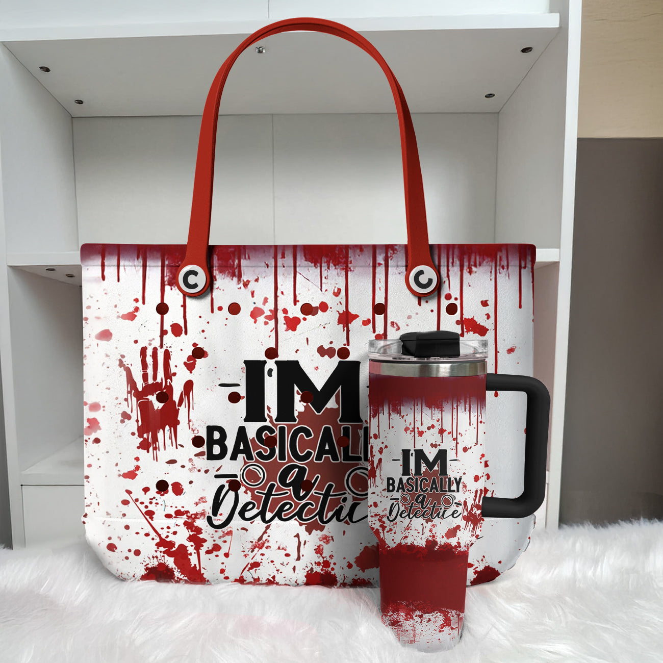 Ceeprints Tumbler Basically a Detective