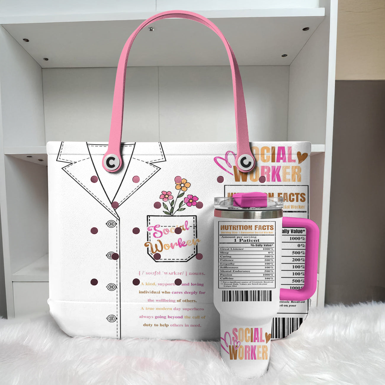 Ceeprints Tumbler Social Worker