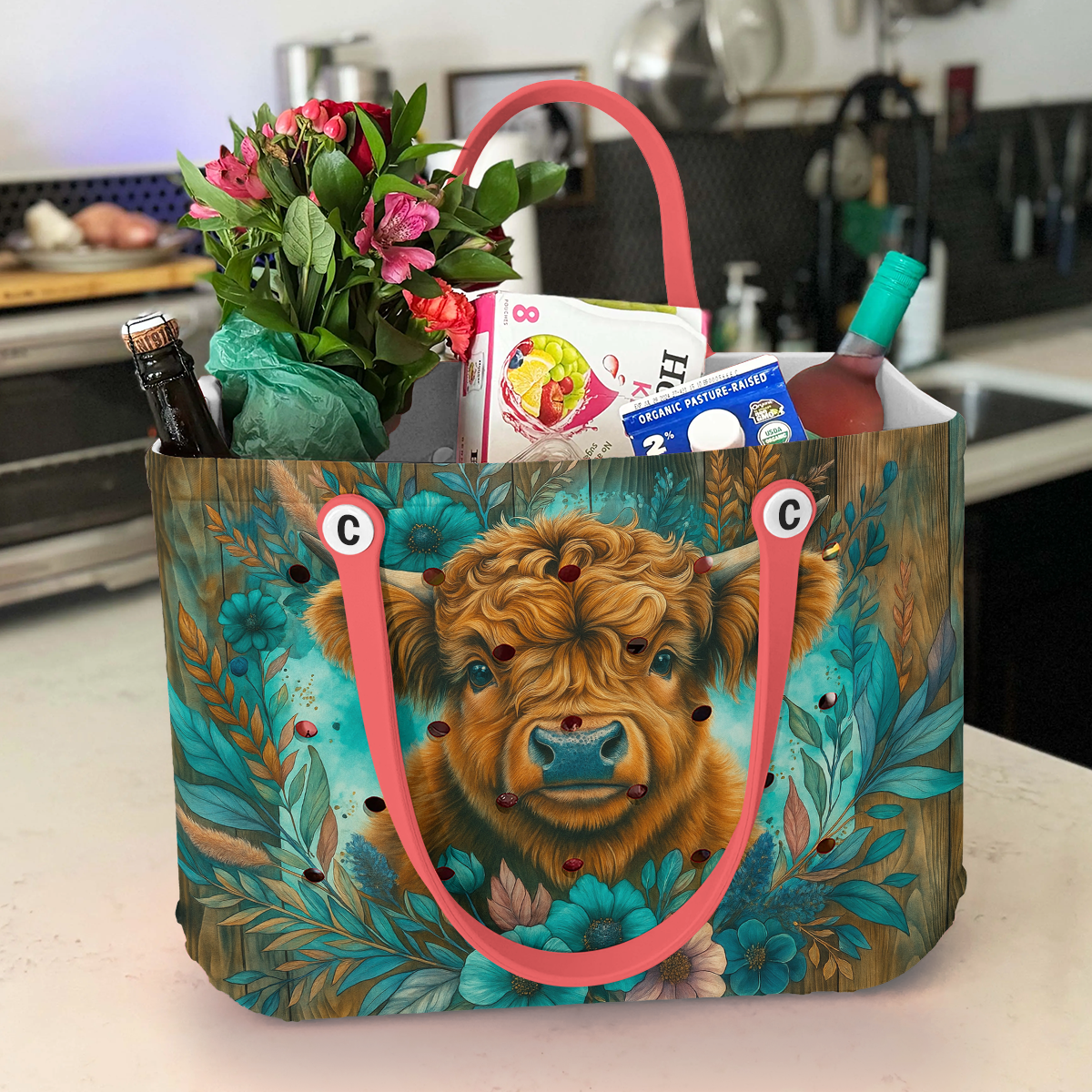 Ceeprints Cee™ Bag Teal & Tails