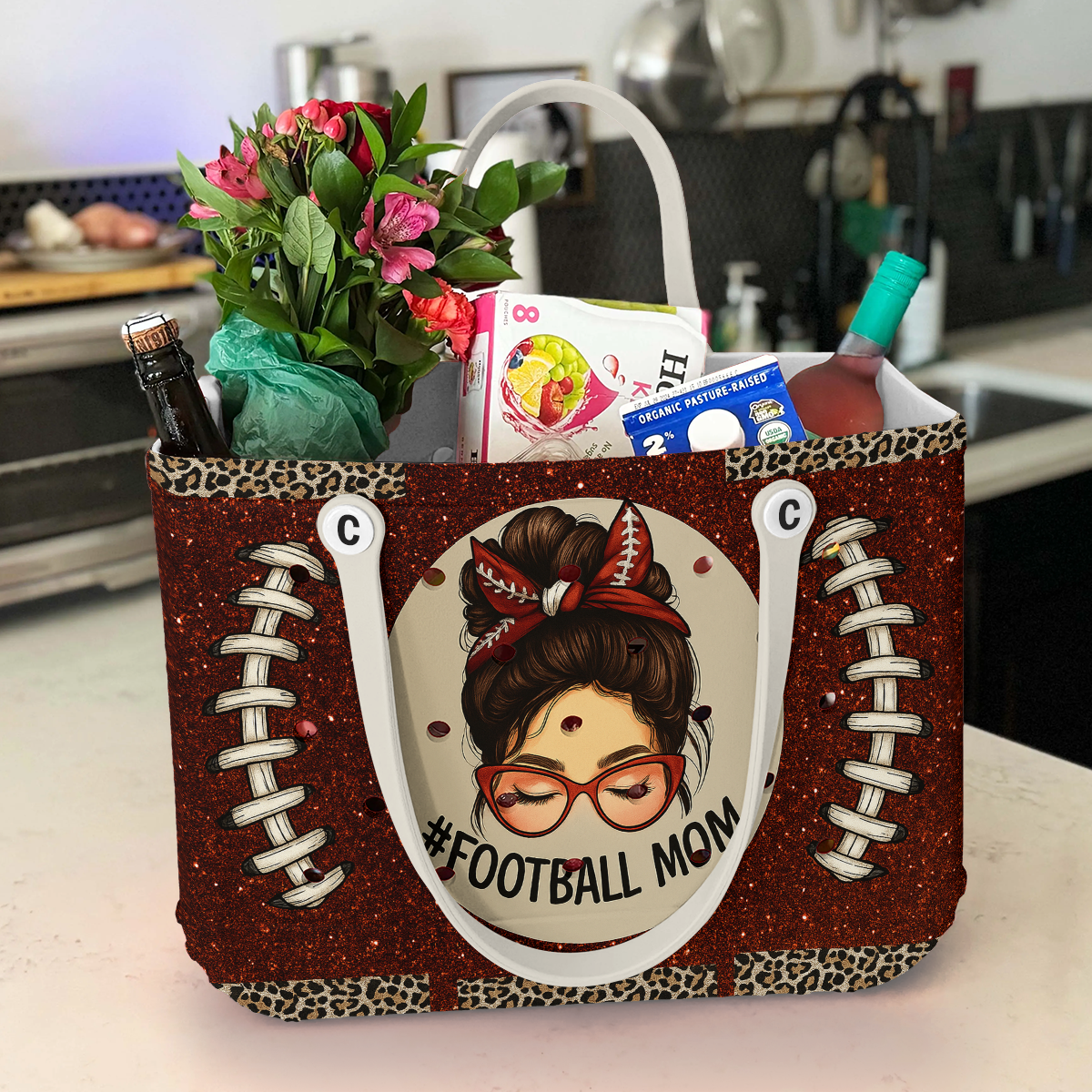 Ceeprints Cee™ Bag Glitter Goal Line
