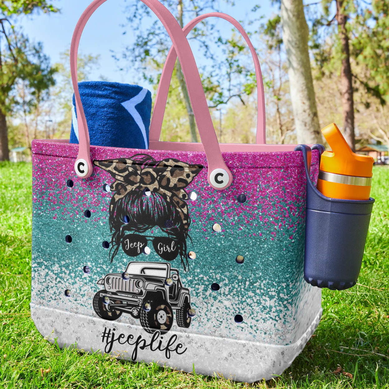 Ceeprints Cee™ Bag Jeep Life Girl