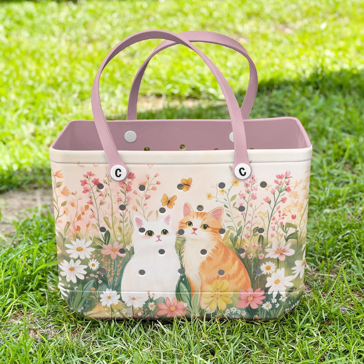 Ceeprints Cee™ Bag Two spring cats