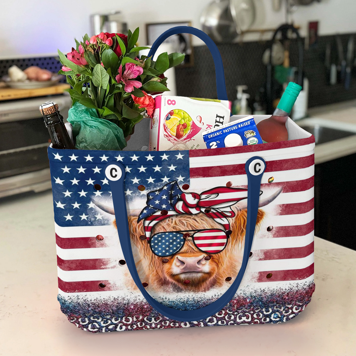 Ceeprints Cee™ Bag Moo & 'Merica