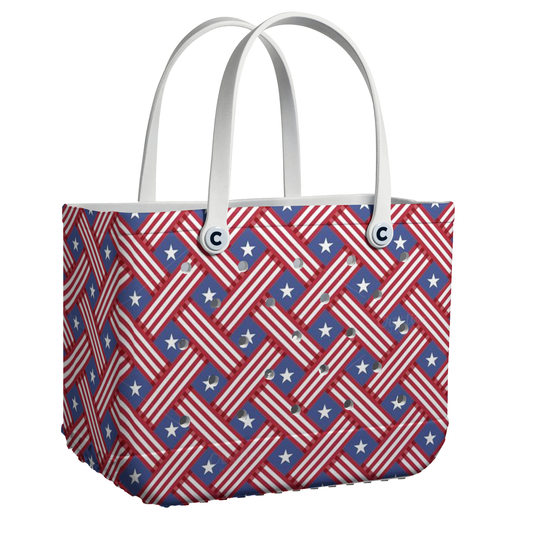 Ceeprints Cee™ Bag  Patchwork of Patriotism