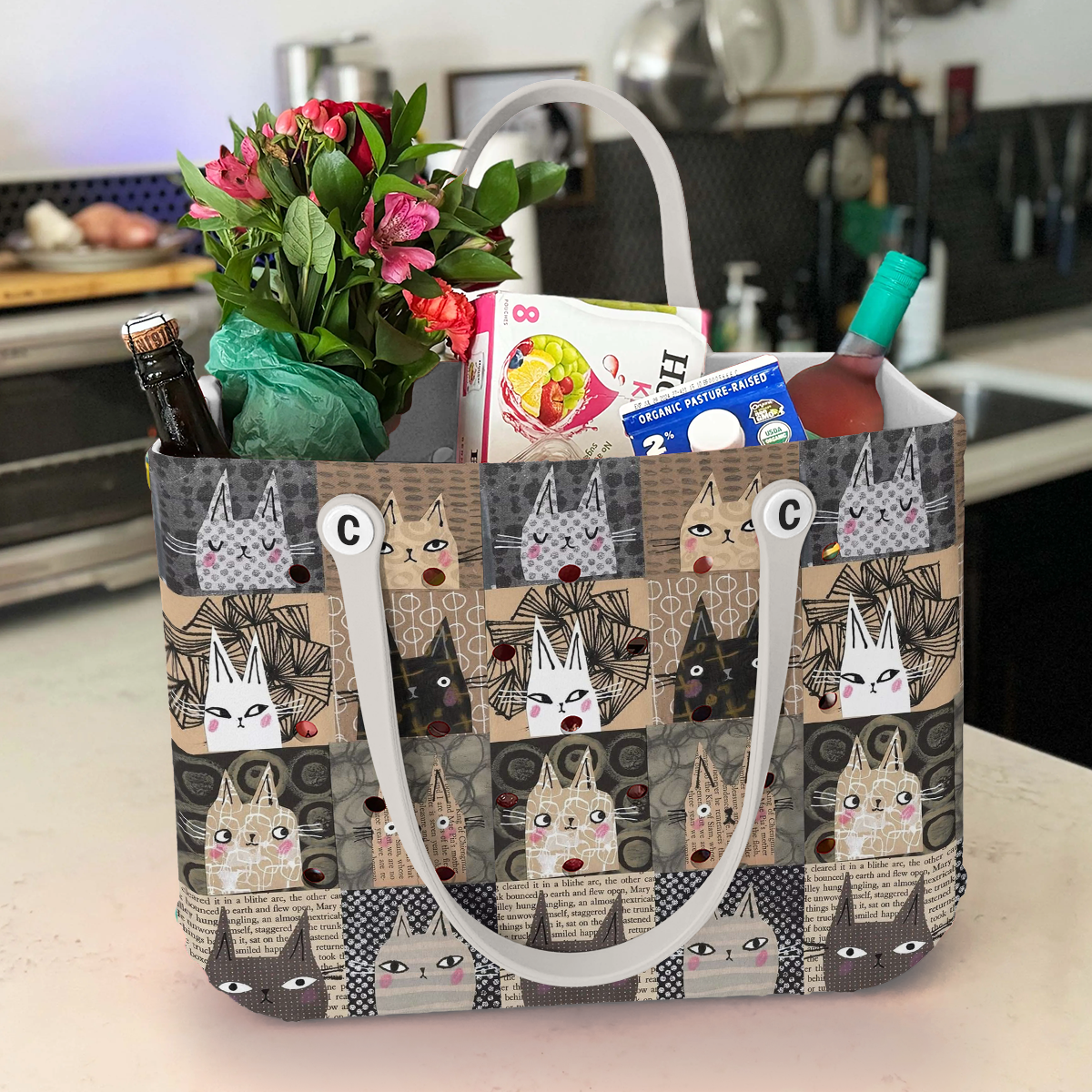 Ceeprints Cee™ Bag Meowchiato