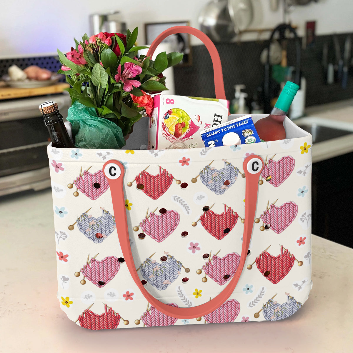 Ceeprints Cee™ Bag All you knit is love