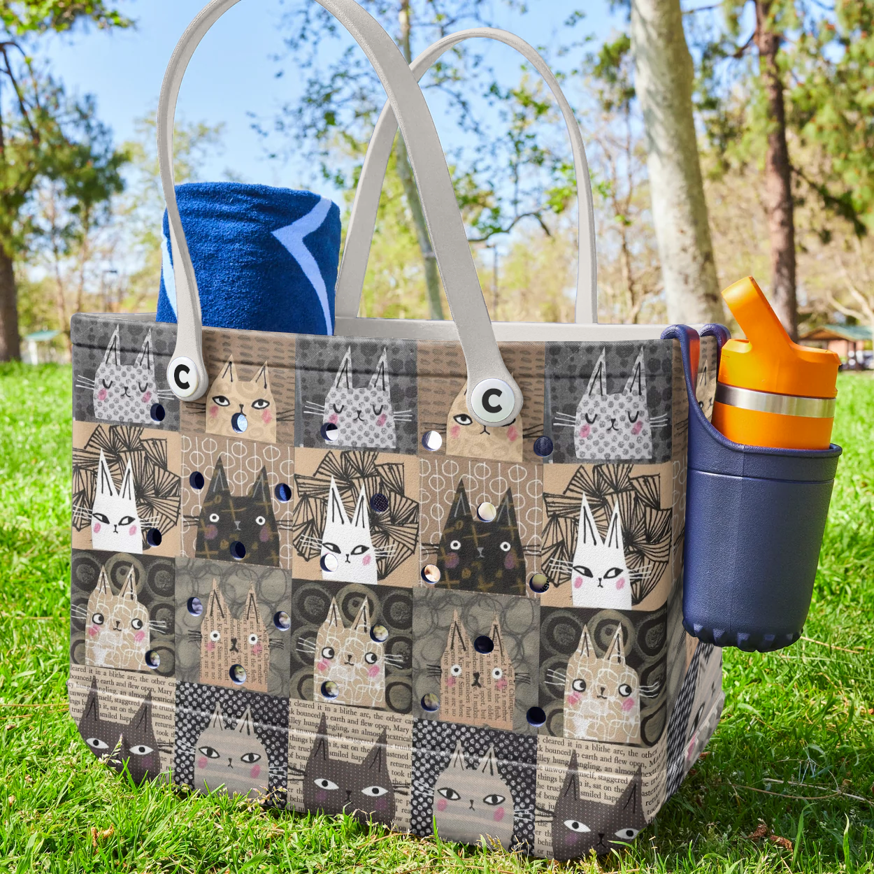 Ceeprints Cee™ Bag Meowchiato
