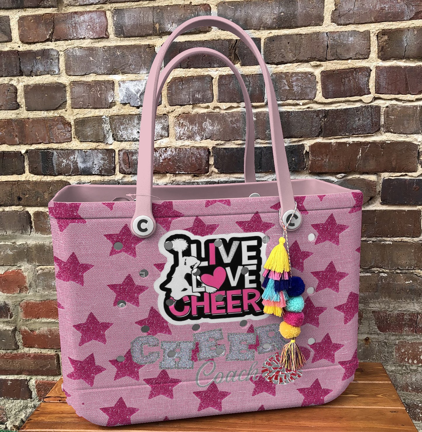 Ceeprints Cee™ Bag Live, Love, Cheer