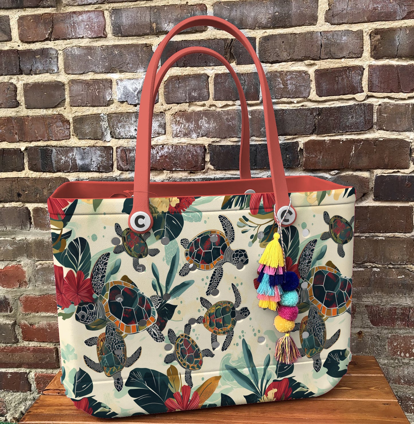 Ceeprints Cee™ Bag Turtles on the journey