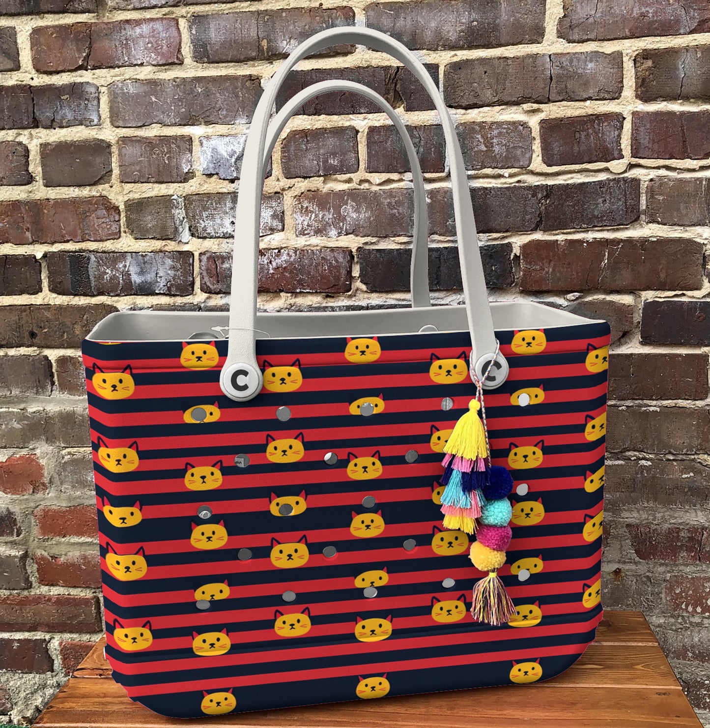 Ceeprints Cee™ Bag Kitty Stripes