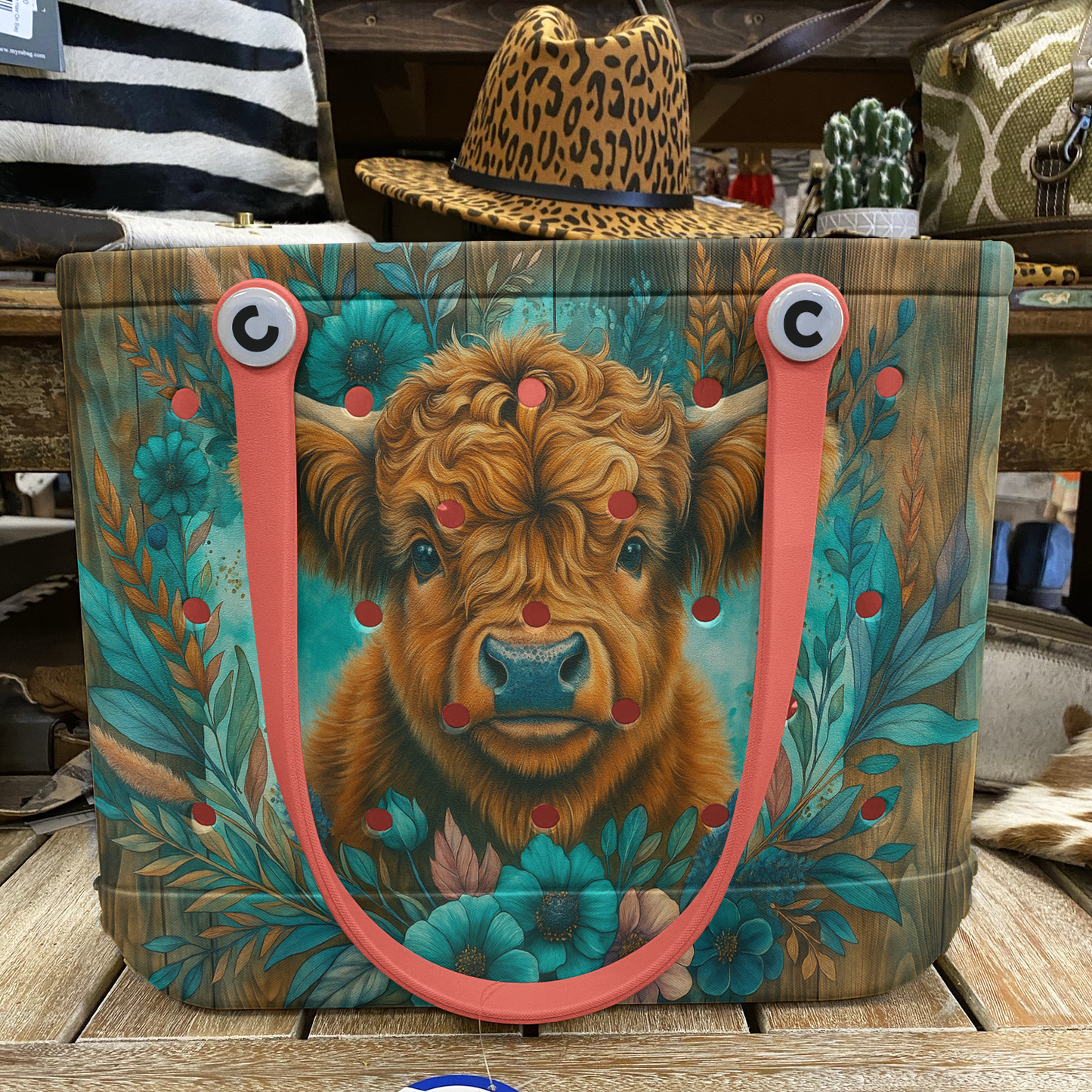 Ceeprints Cee™ Bag Teal & Tails