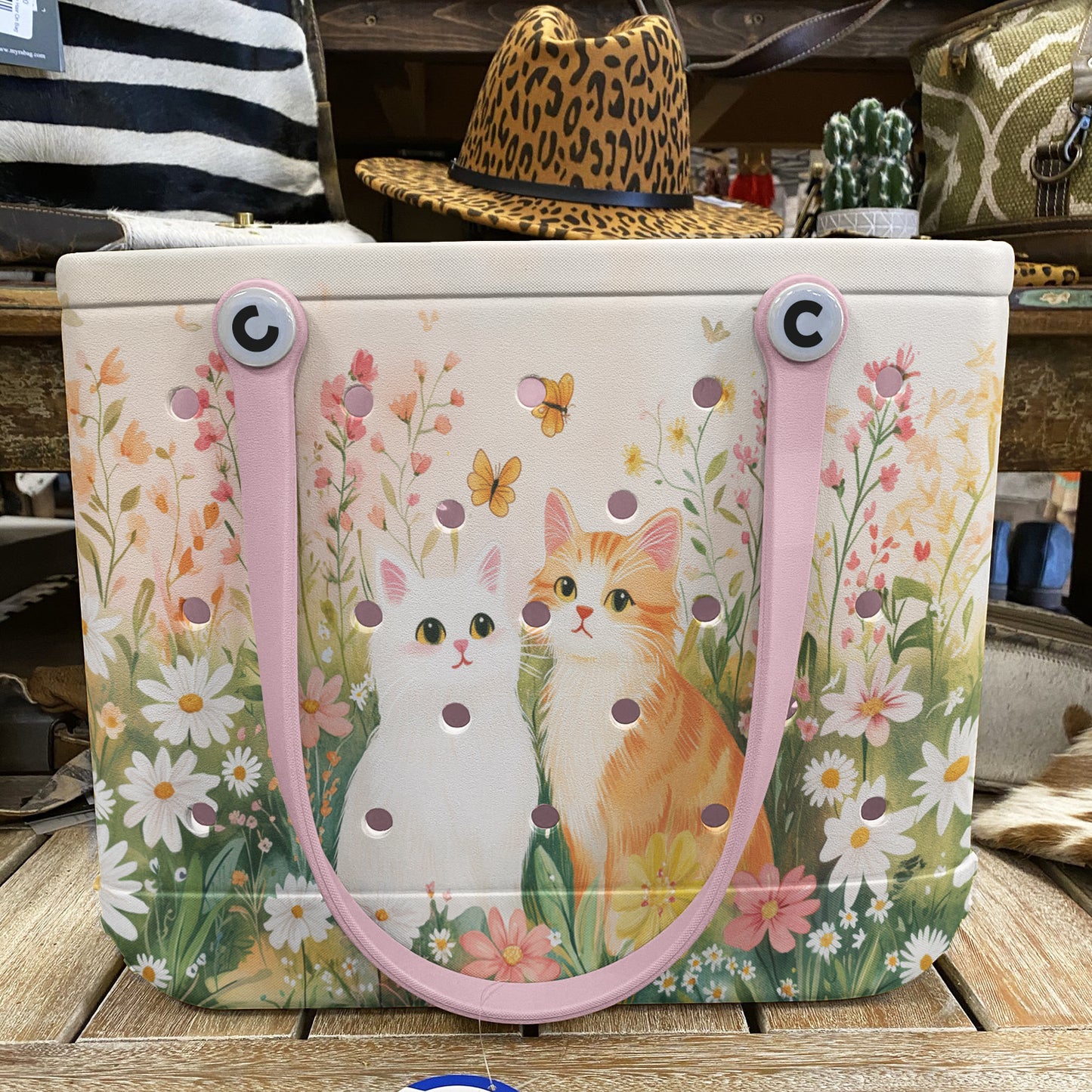 Ceeprints Cee™ Bag Two spring cats