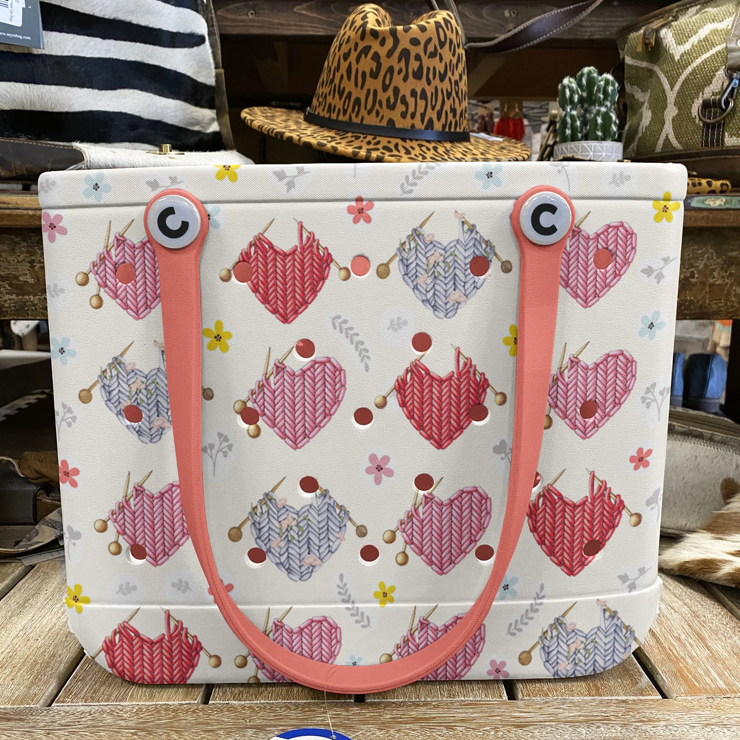 Ceeprints Cee™ Bag All you knit is love