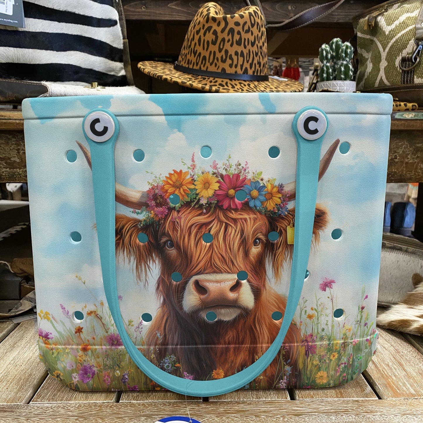 Ceeprints Cee™ Bag Flowered Cow