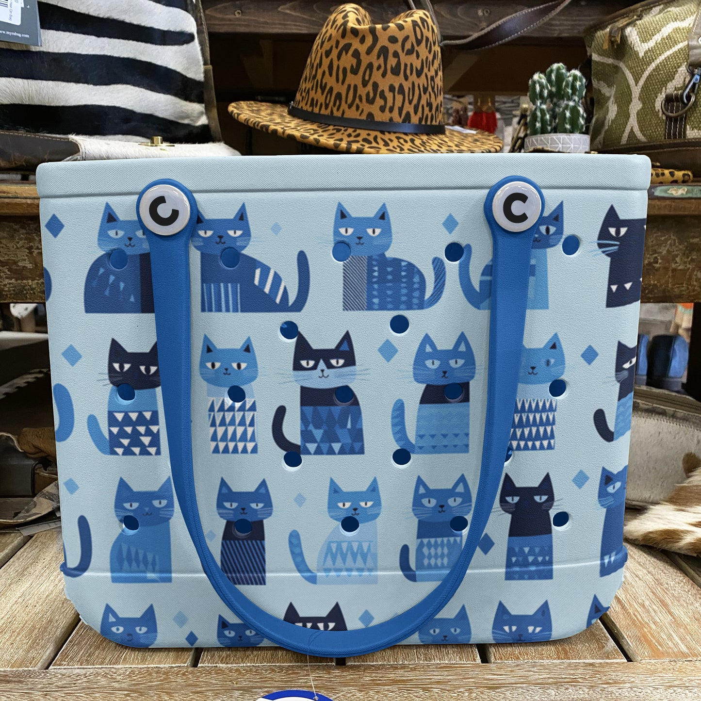 Ceeprints Cee™ Bag Blue Meowgic Moments