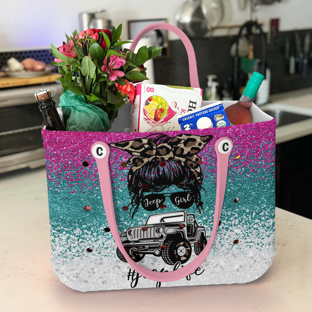 Ceeprints Cee™ Bag Jeep Life Girl