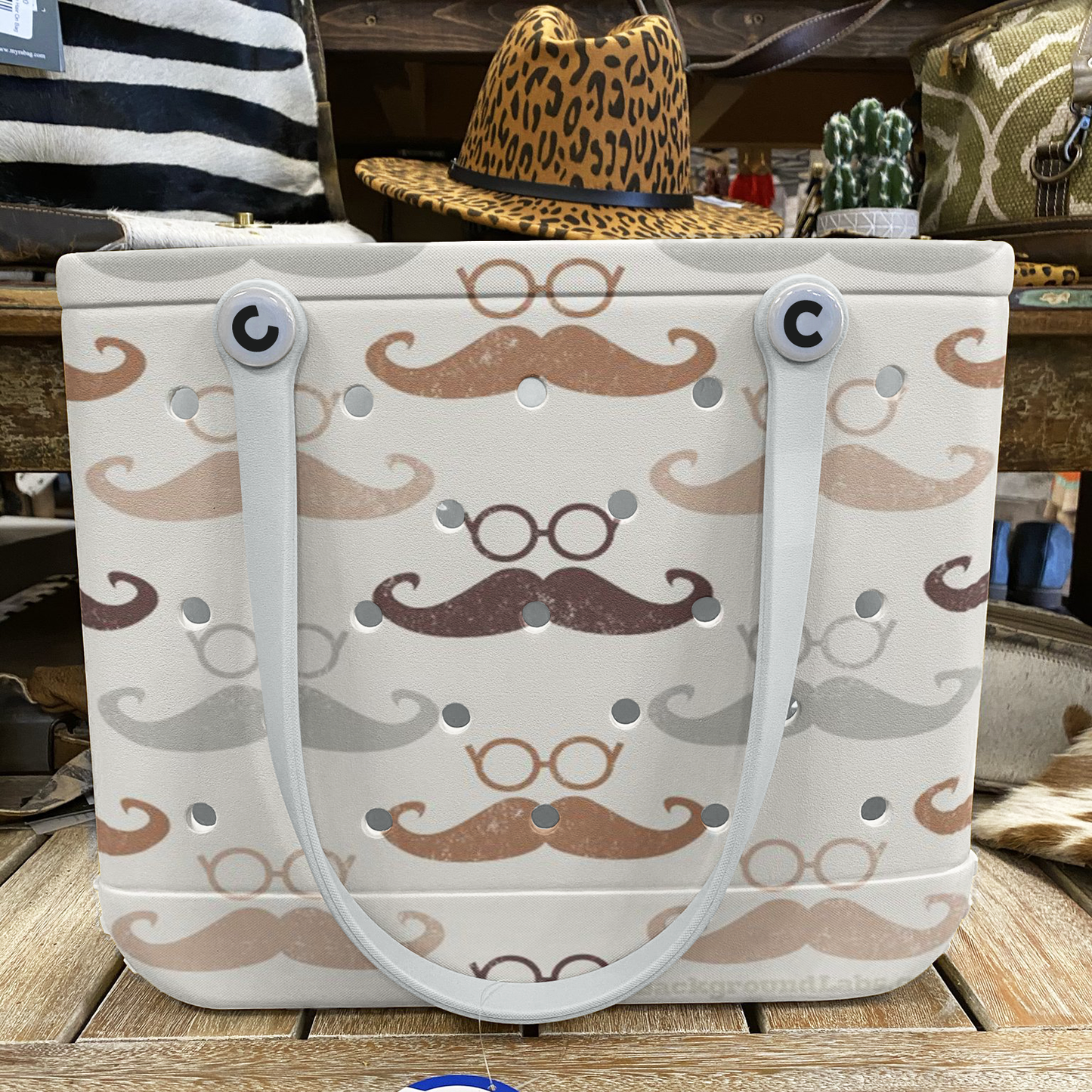 Ceeprints Cee™ Bag Mr. Stache