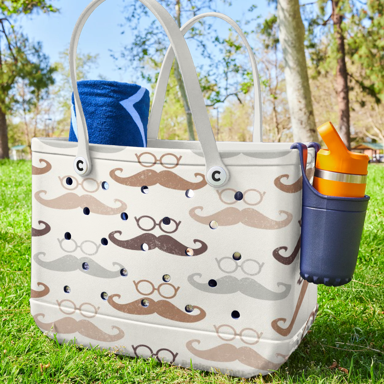 Ceeprints Cee™ Bag Mr. Stache